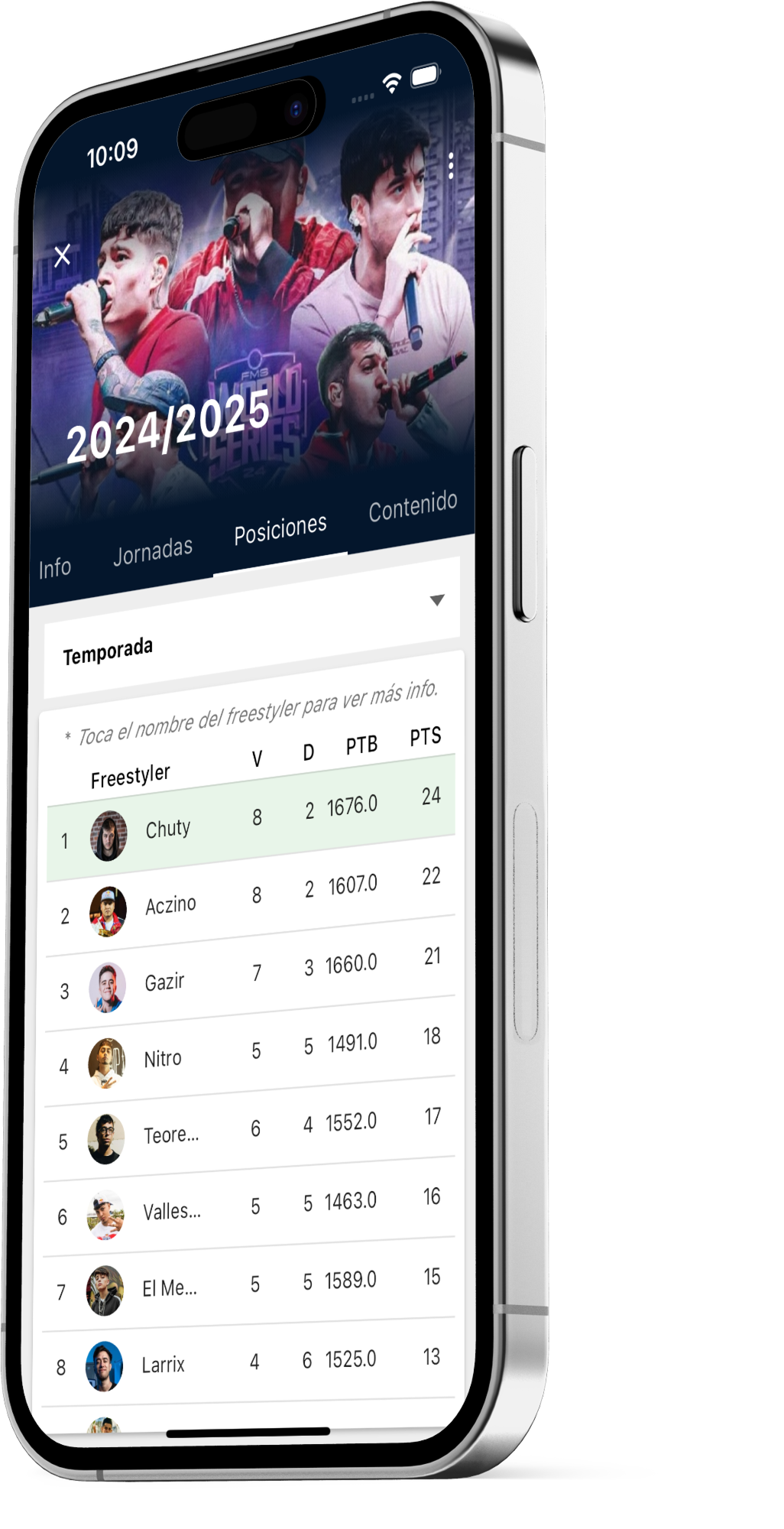 Interfaz principal de FreeJuezStyle