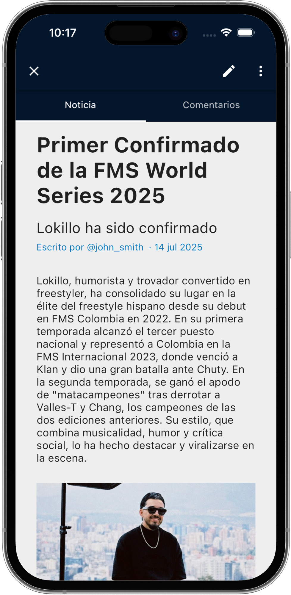 Mantente actualizado